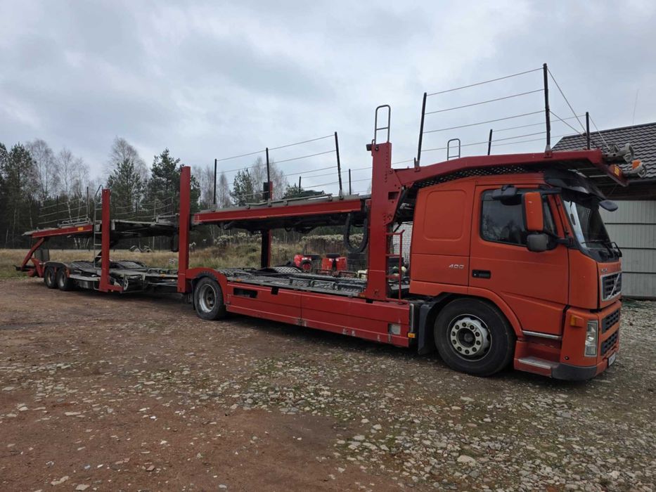 Autotransporter VOLVO FM 400 ROLFO, LOHR