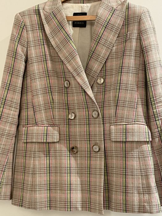 Klasyczny żakiet dwurzędowy Pinko