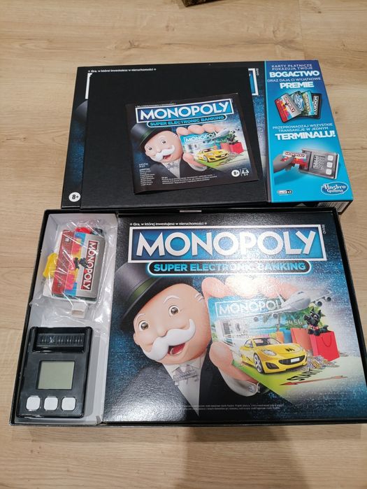 Monopoly Super Electronic Banking gra planszowa