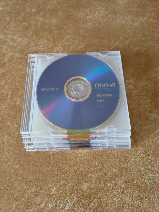 Lote 25 Discos Virgens Sony: 20 CD-R + 5 DVD-R | Novos