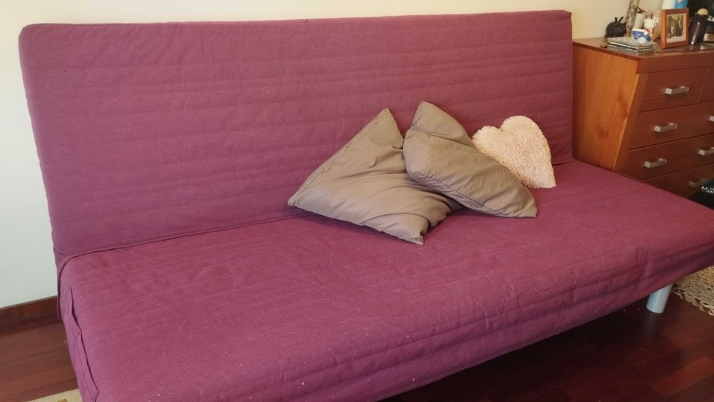 Sofá cama IKEA em bom estado