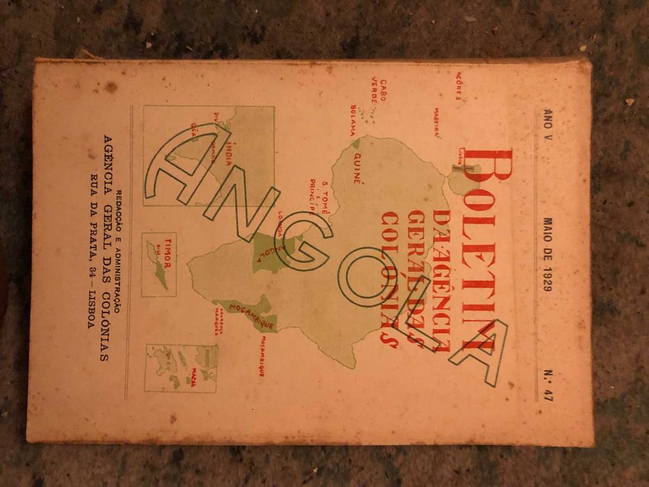 Boletins da Agência Geral das Colónias 1929