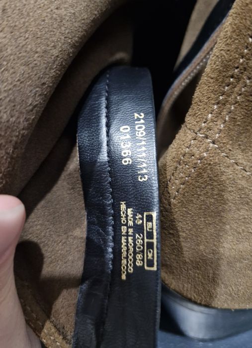 Казаки замшеві Zara
