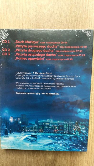 płyta cd Opowieść Wigilijna Dickensa NOWA czyta K Kowalewski