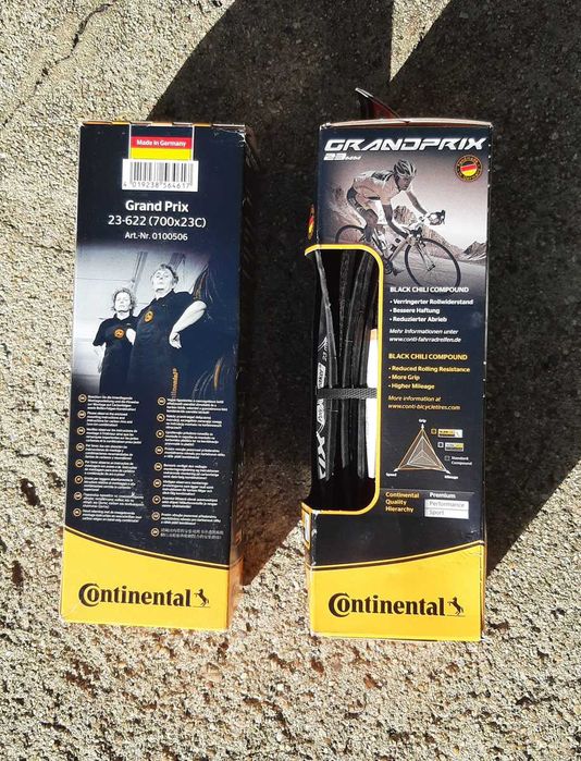 Novo pneus de bicicleta dobrável Continental Grandprix 23-622 (700x23C)