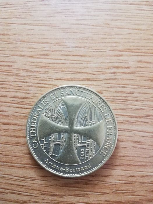 Medalha basílica Sacré-Coeur 2012