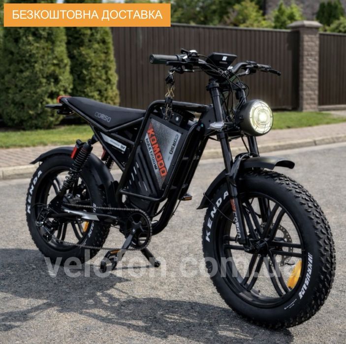 Електровелосипед Фетбайк Corso Komodo 20” 1200W
