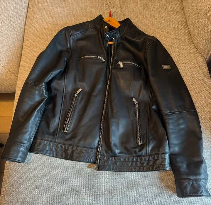 Kurtka skórzana biker Karl Lagerfeld r. L/XL