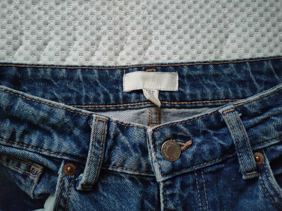 Spodnie mom jeans H&m