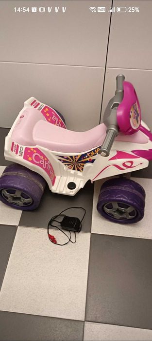 Mota electrico para menina 2-3 anos