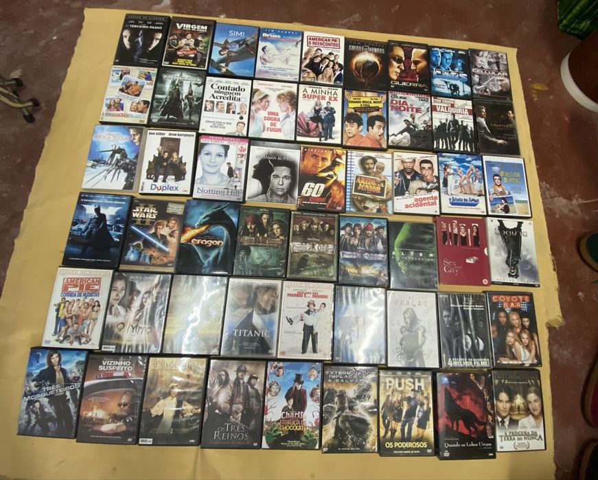 Lote particular dvd