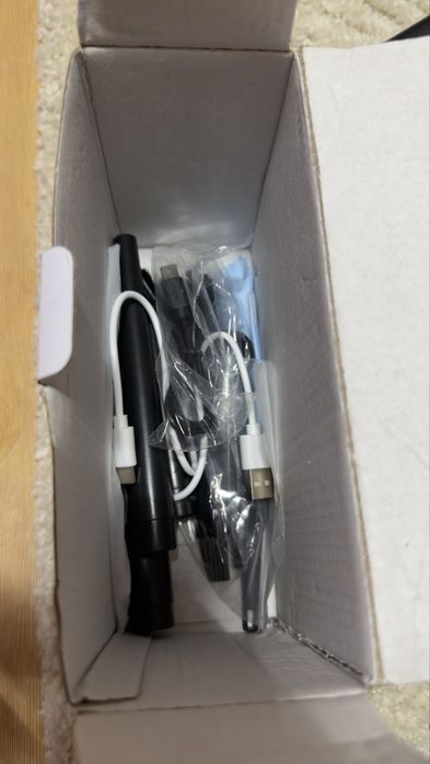 Mocna dmuchawa elektryczna led Bateria 7500mAh