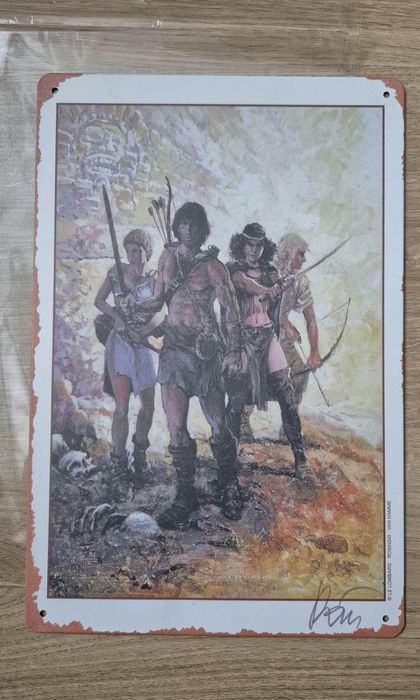 Dekor retro Thorgal team. Nowy w folii. Format A4