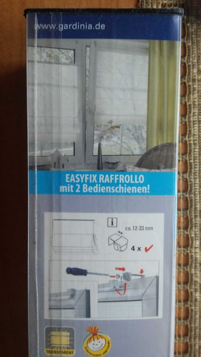 Roleta rzymska firmy GARDINIA - Niemcy