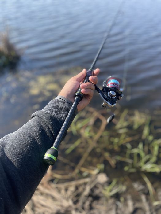 спінінг та котушка azura kenshin 0,8-7 g та daiwa ninja 2000