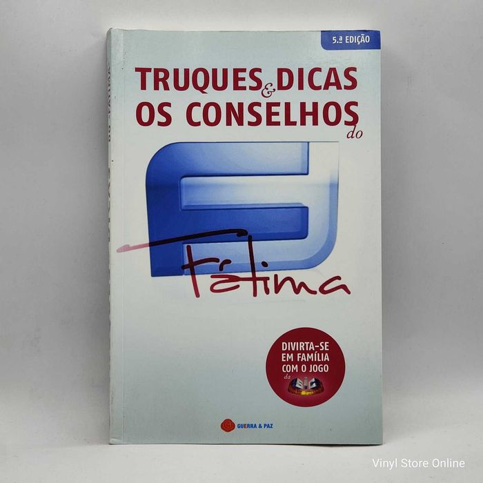 LIVRO - Truques e Dicas - Os Concelhos da Fátima - Ref.PAR5