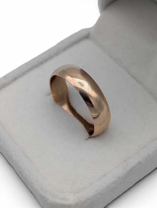 Złota obrączka 585 14K 5,17 g r. 24,5