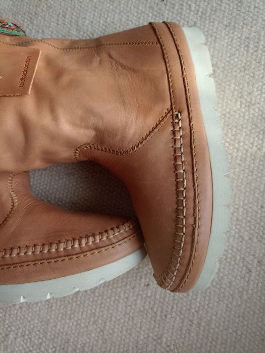 Buty Laidback London Boho kozaki handmade