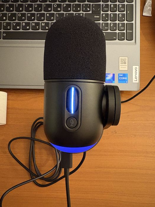 Микрофон для компьютера проводной Logitech G Yeti GX
