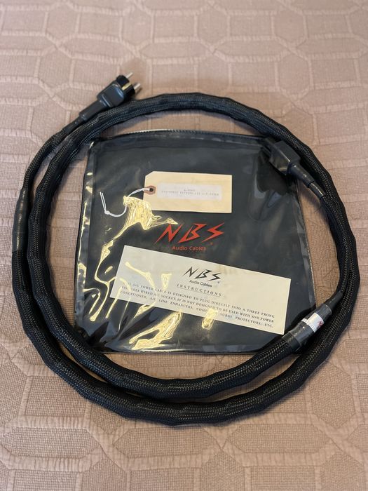 Hi-End силовой кабель NBS Statement Extreme III