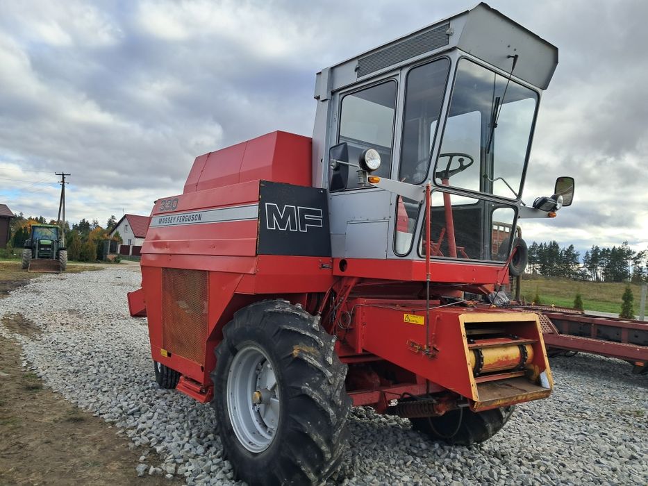 Комбайн Massey Ferguson 330!
