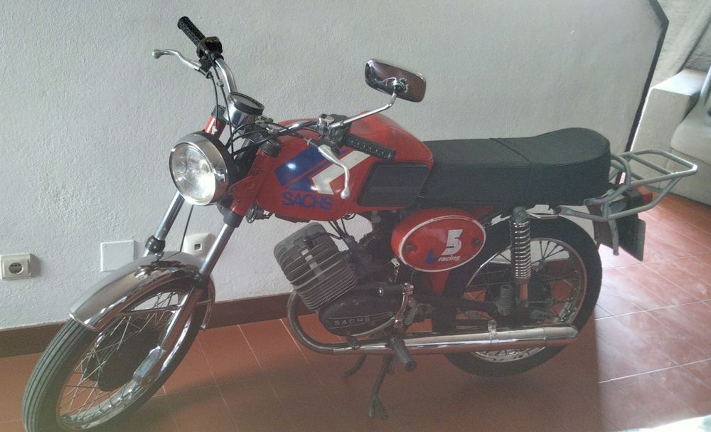 Vendo ou troco por dt 50cc, Sachs v5 documento único motor reparado