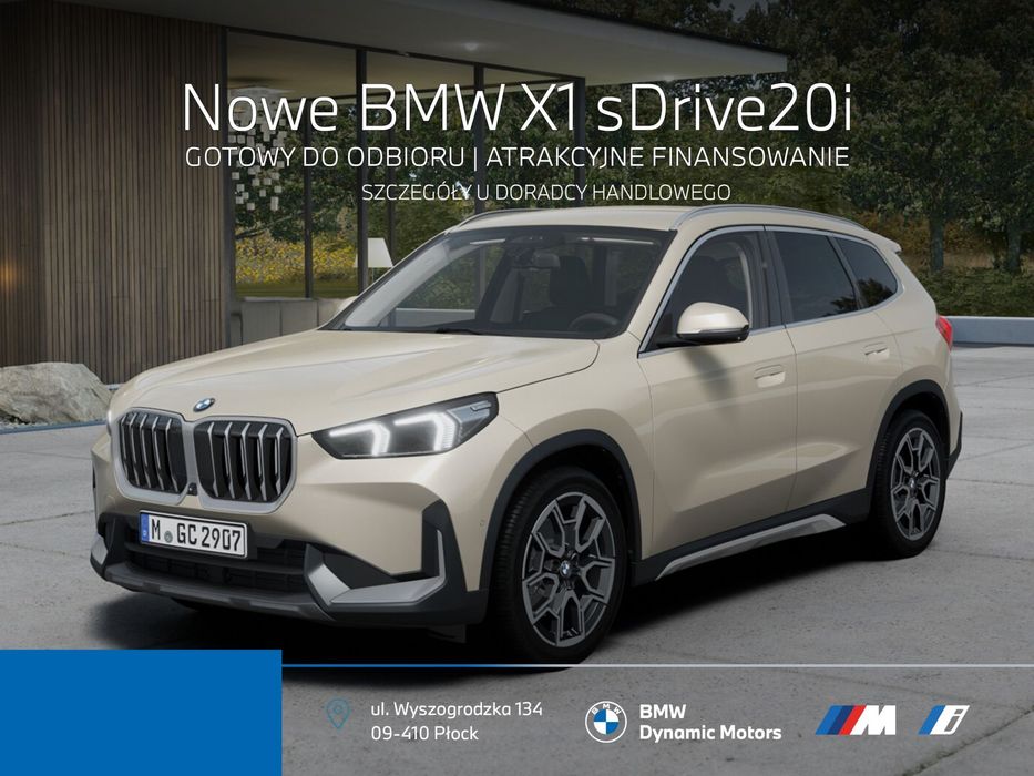 BMW X1 sDrive20i 170 KM mHEV - Gotowy do Odbioru - Pakiet xLine!