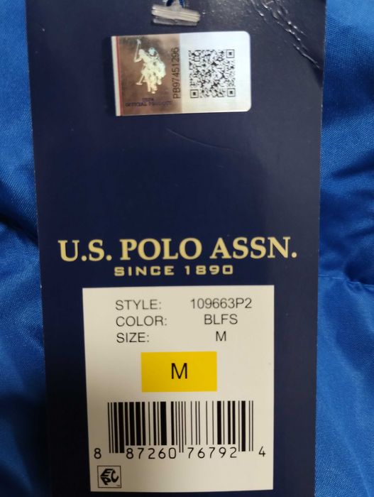 U. S. POLO ASSN. теплый жилет оригинал из США