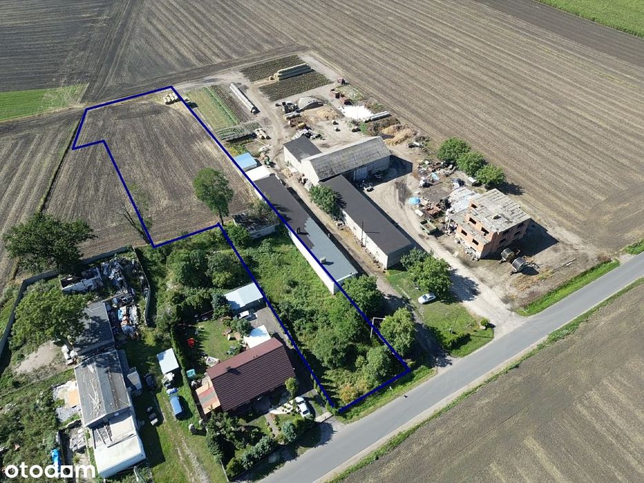 4500 m²/ częściowo rolna- częściowo budowlana 477 m²/ - Widok 3