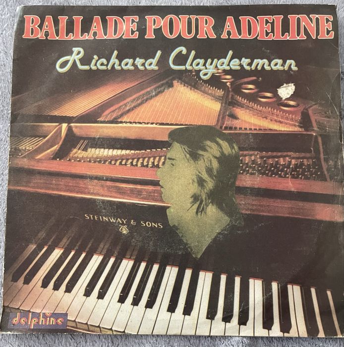 Vinil Richard Clayderman 45 rpm Ballade pour Adeline