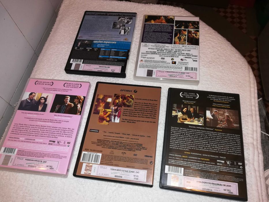 filmes de woody allen (diversos títulos) 4 dvds