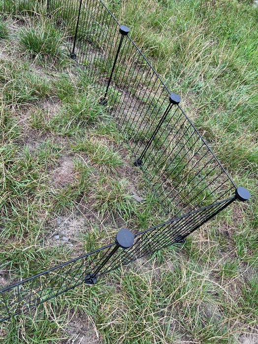 Duża klatka kojec wybieg dla świnki królika zwierząt modułowy NOWY