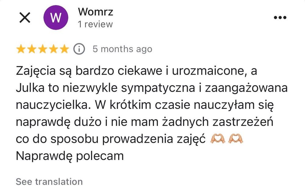 Przełam barierę językową - profesjonalny angielski 1:1 dla dorosłych