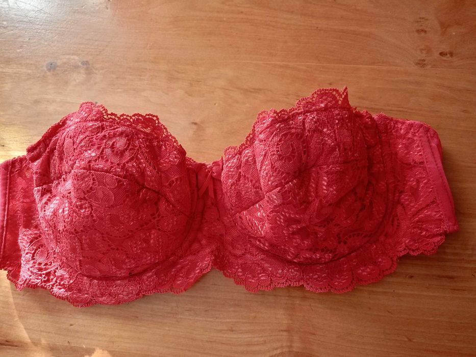 Бюстгалтер червоний "Анжеліка" 90С