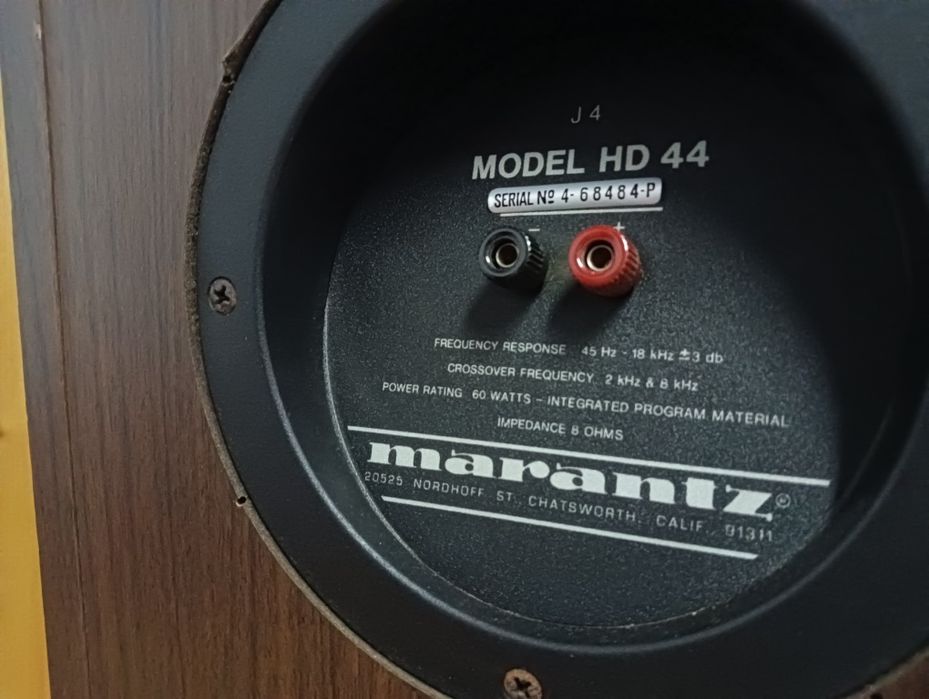 Colunas TEAC LS-270 & Marantz HD-44