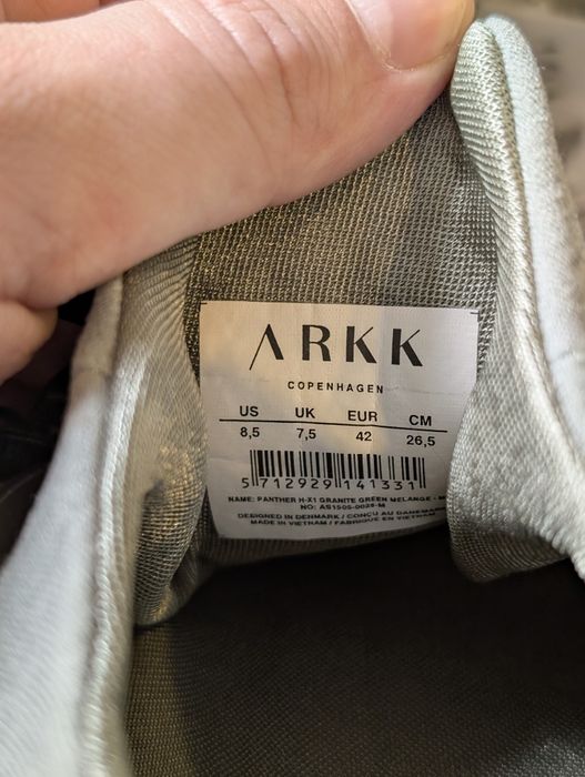 Ténis ARKK Copenhagen Raven Mesh