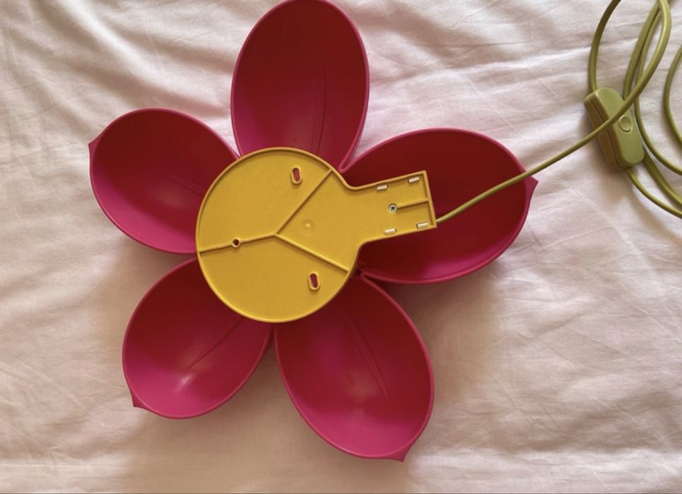 Candeeiro rosa do Ikea