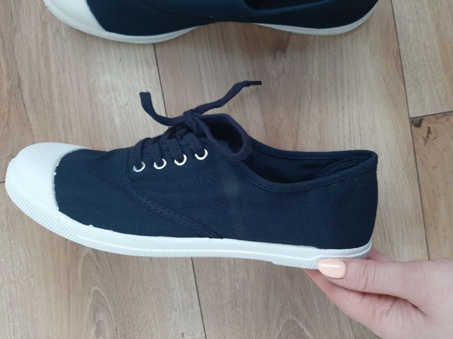 Sneakersy 38 Anna Field nowe dark blue trampki granatowe