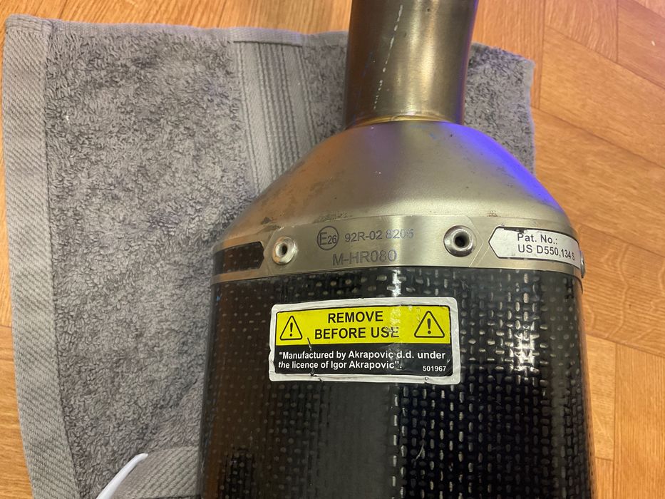 Akrpapovic M HR 080  Honda