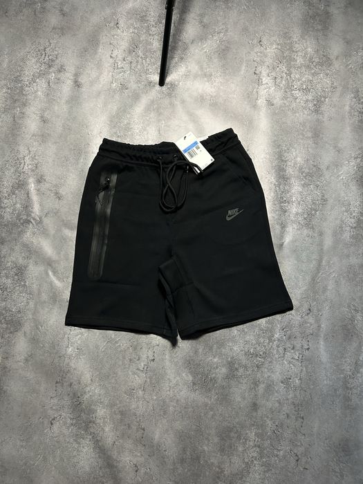 Шорти Nike Tech Fleece / Шорты Найк Мужские Черные / Спортивні шорти найк / Летние шорты / Drill / Streetwear / Casual / Текфлис