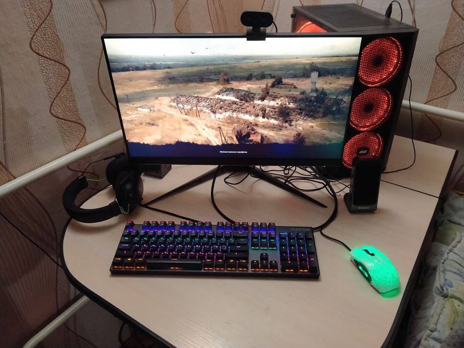 Продам ігровий ПК з монітором
