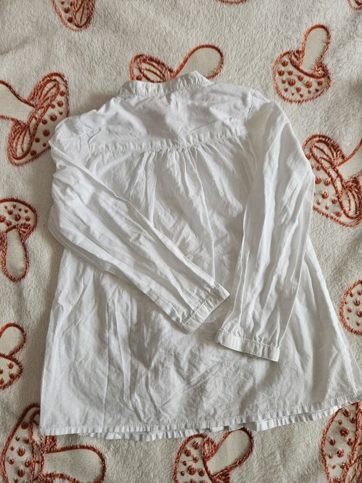 Camisa branca para menina 3 anos
