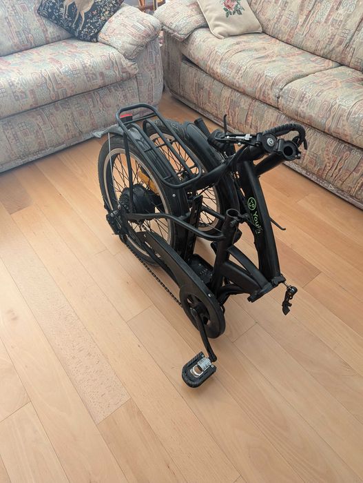Bicicleta Elétrica Dobrável + Acessórios / Folding Electric Bicycle