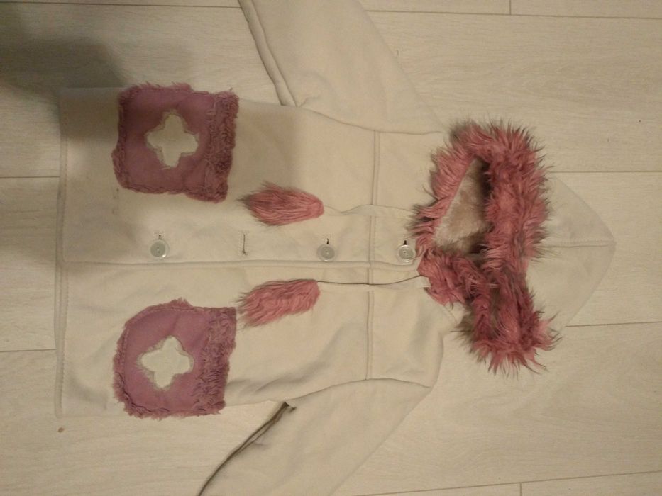 Płaszczyk, Kożuszek dla dziewczynki, wiek 3-4 lata