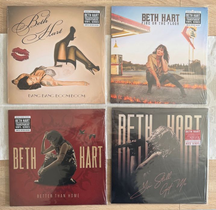 Beth Hart- zestaw 4 albumów Winyl NOWE