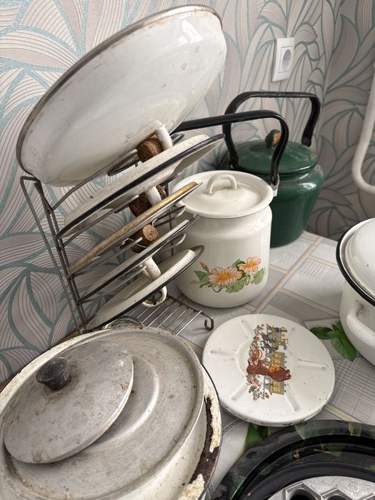 Кастрюля чайник кухонная посуда