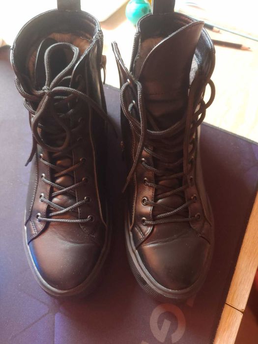 Шкіряні Черевики напiвчеревики  челсi..,