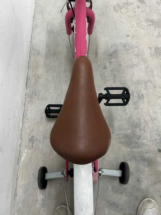 Bicicleta Infantil Urban Sweet Rosa com Cesto – Bom Estado