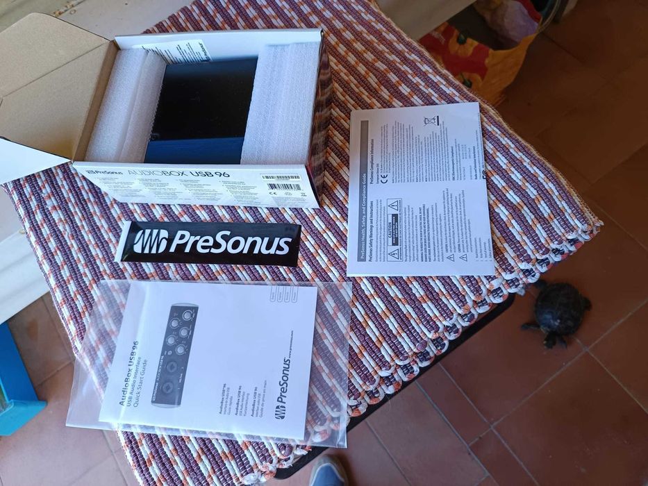Presonus audiobox interface de gravação USB 2.0 de 24bits/96kHz