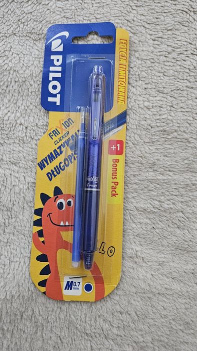 Nowy długopis Pilot wymazywalny plus wkład